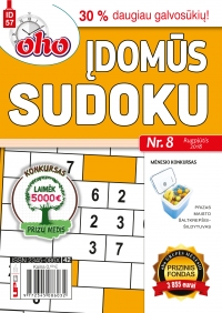 ID 57 oho 10 min. Įdomūs sudoku ID 57 oho 10 min. Įdomūs sudoku